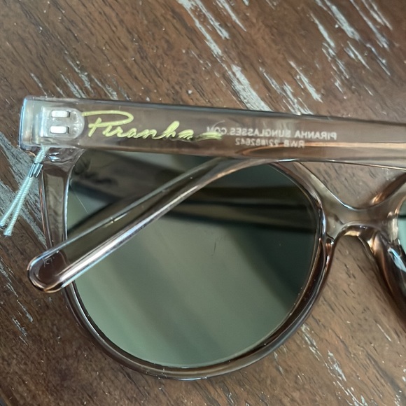 Piranha RWB 22/#82642 clear brown sunglasses with tags - Picture 3 of 15